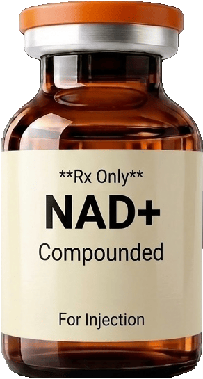 Compounded NAD+ vial